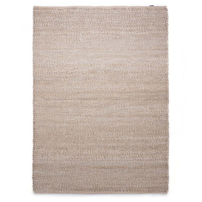Nordic Weavers Wollen vloerkleed Lett - beige|crème - 160x230 cm