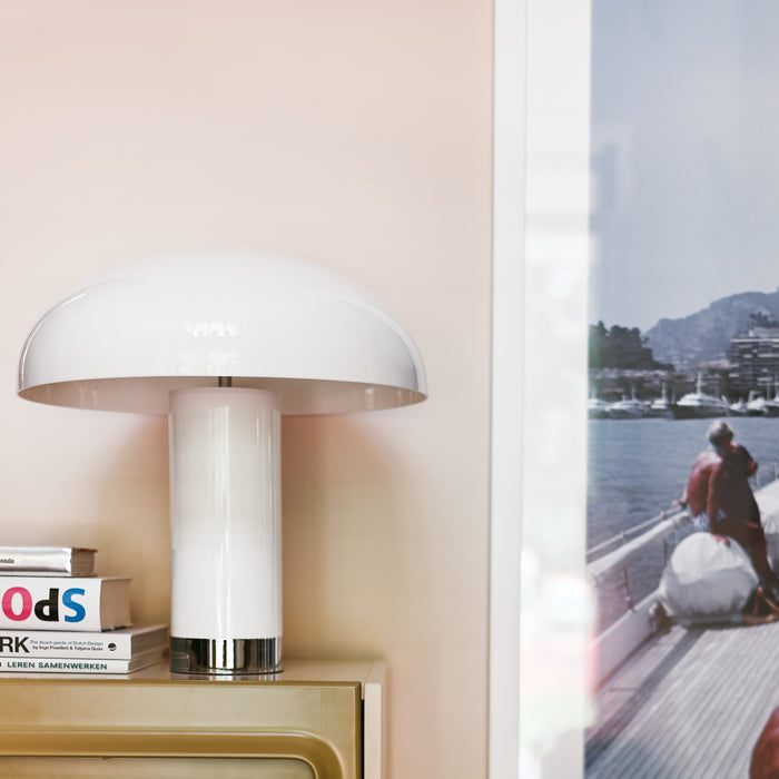 HKliving Lounge Tafellamp - Cream