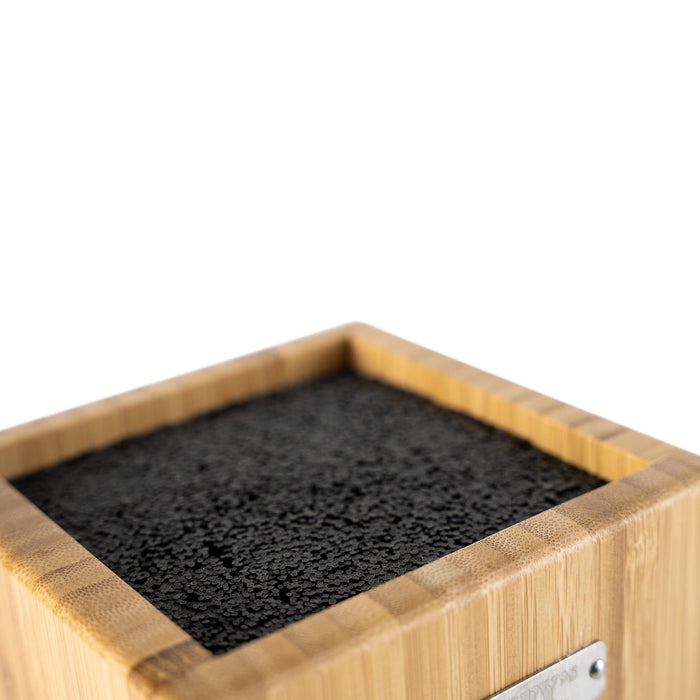 Homey's Vitt Keukenset - 5-delig - Messenblok met Schaar - Tarwegras