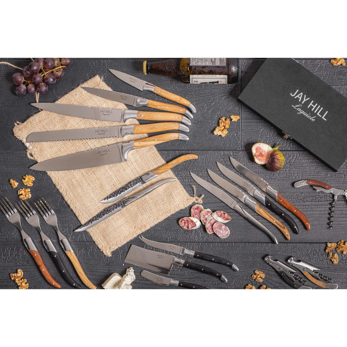 Jay Hill Steakvorken Laguiole - Rozenhout - 6 Stuks