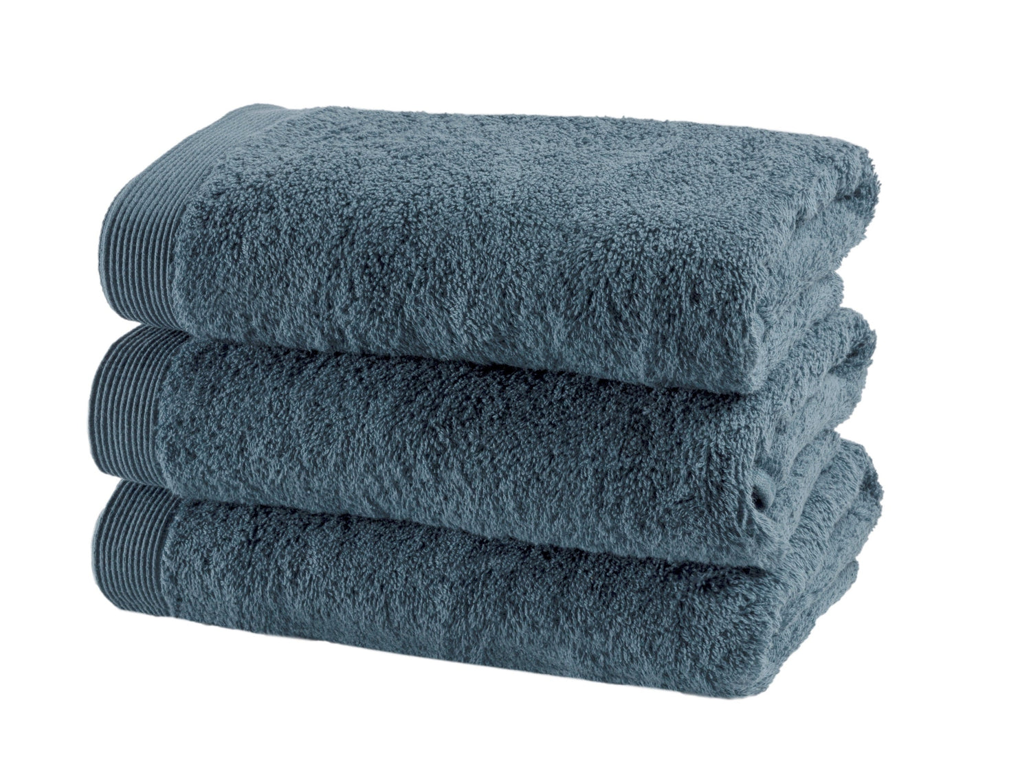 Casilin Como Badhanddoeken - 50 x 100cm - Blauw - 3 Stuks