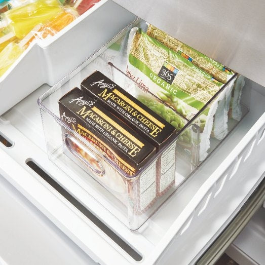 iDesign - Opbergbox met Verdeler, 20.3 x 30.5 x 15.2 cm, Kunststof, Tr