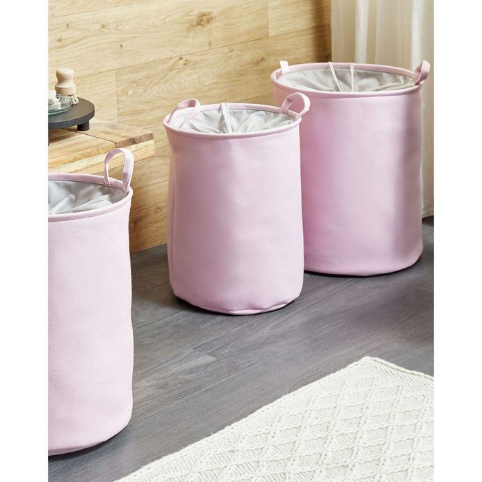 Beliani - ARCHA - Manden set van 3 - Roze - Polyester