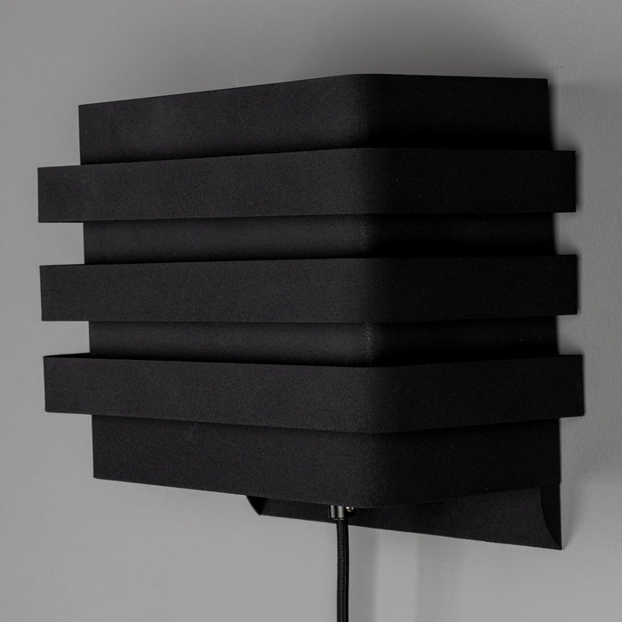 Dutchbone Dumont Wandlamp - Zwart