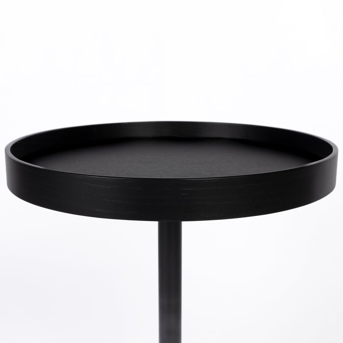 by fonQ Tray Bijzettafel S - Zwart