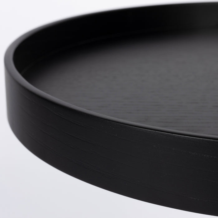 by fonQ Tray Bijzettafel S - Zwart