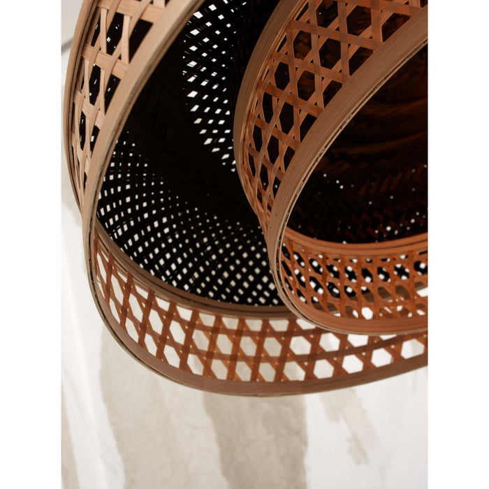 GOOD&MOJO Hanglamp Ubud - Zwart|Bamboe - Ø60cm