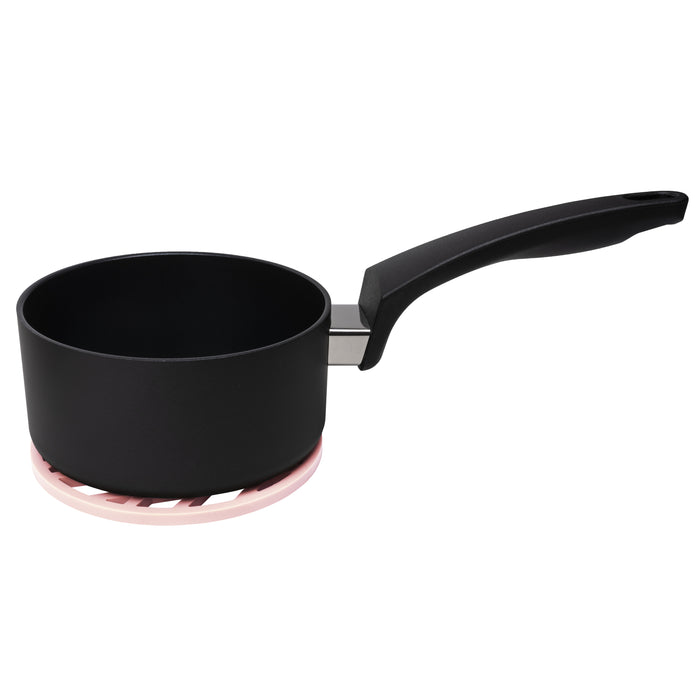 Krumble Pannenonderzetter met pijlen patroon - Roze - Set van 2
