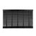 Jaloezie Hout Zwart - Hout - 160x210x5cm (BxHxD)