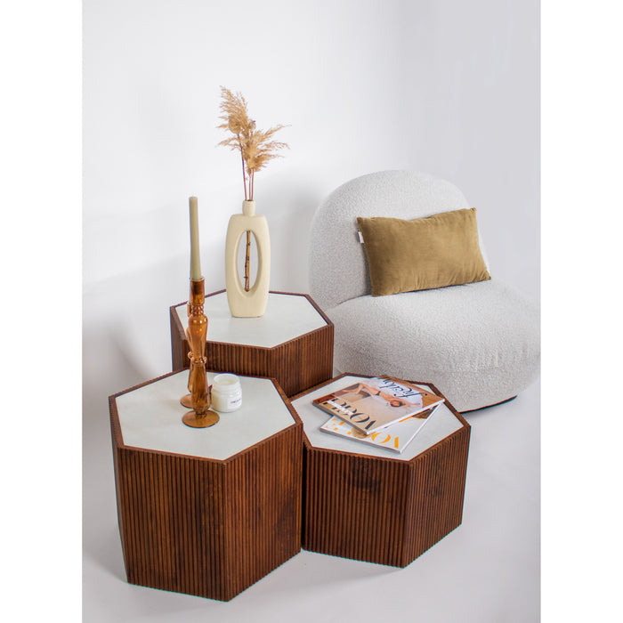 Kick salontafel June set van 3