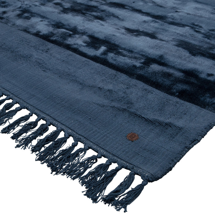 WOOOD Sweep Vloerkleed - Petrol - 1x200x300