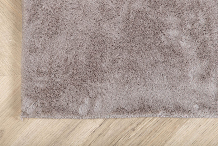 Hioshop Nina vloerkleed 230x160 cm polyester grijs.