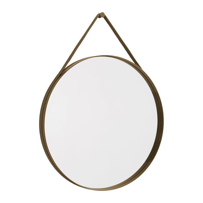 HAY Strap Spiegel Ø 70 cm - Light brown