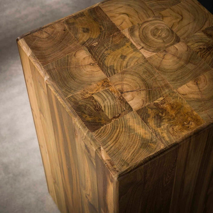 Fraaai - Barry bloemenzuil - 85 cm - naturel