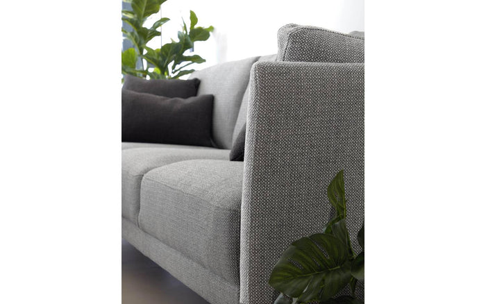 Kave Home - Gilma 3-zitsbank met rechts|links chaise longue in