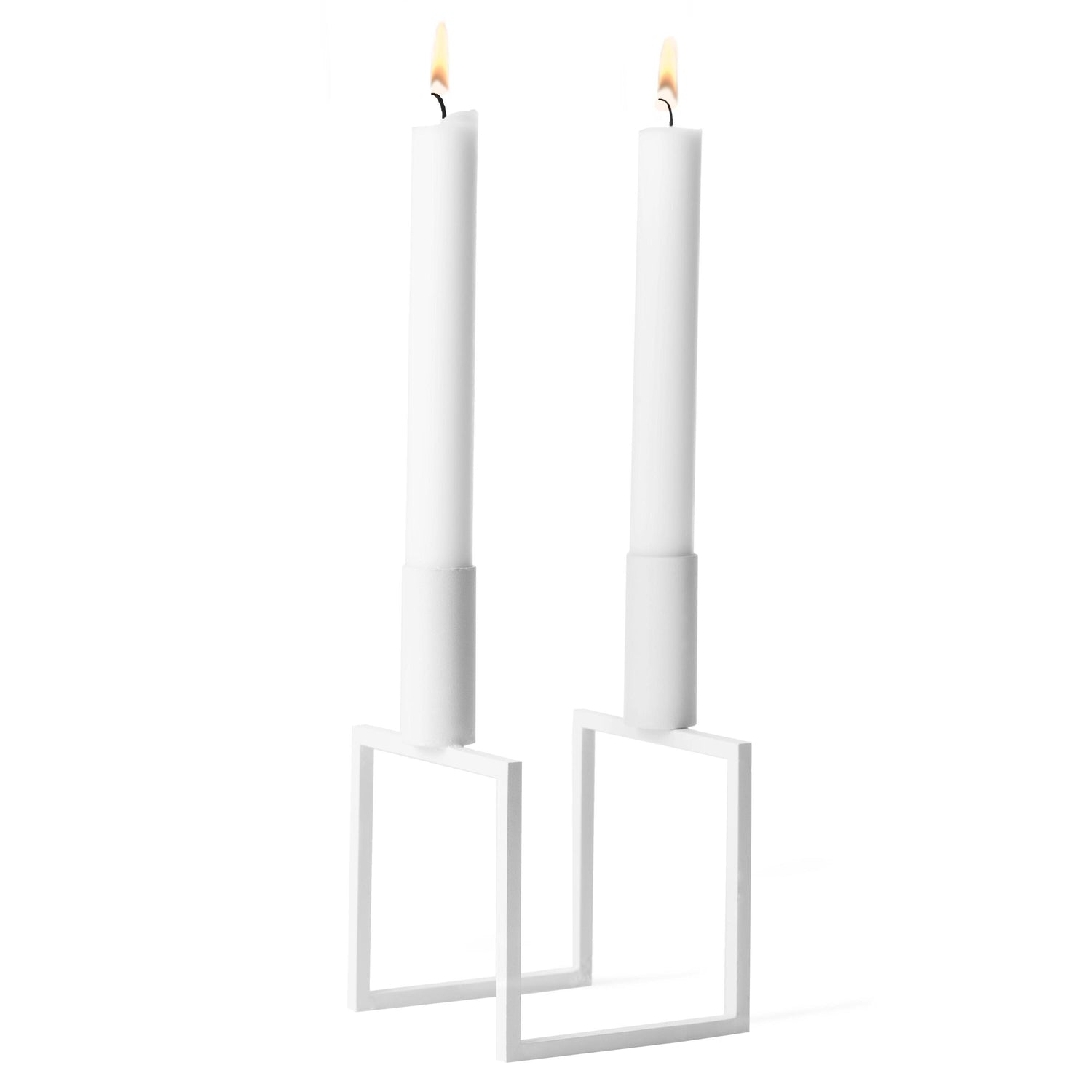 Audo Copenhagen Kubus Line kandelaar wit