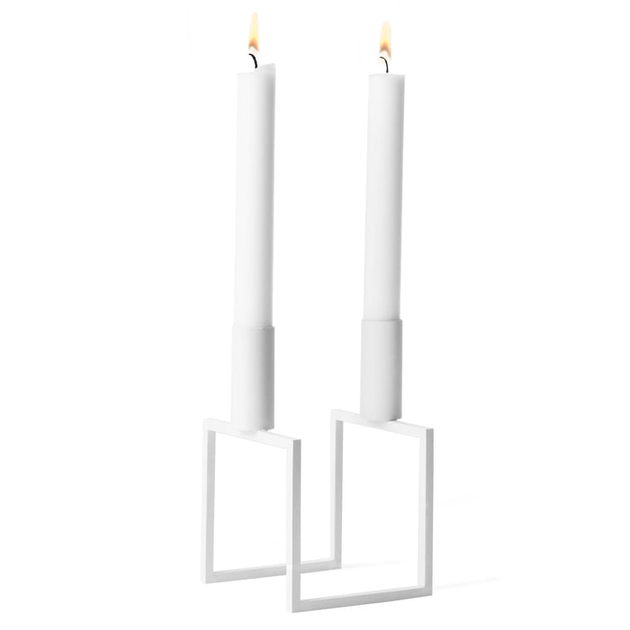 Audo Copenhagen Kubus Line kandelaar wit