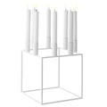 Audo Copenhagen Kubus 8 kandelaar wit