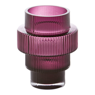 POLSPOTTEN Steps Waxinelichthouder - Paars