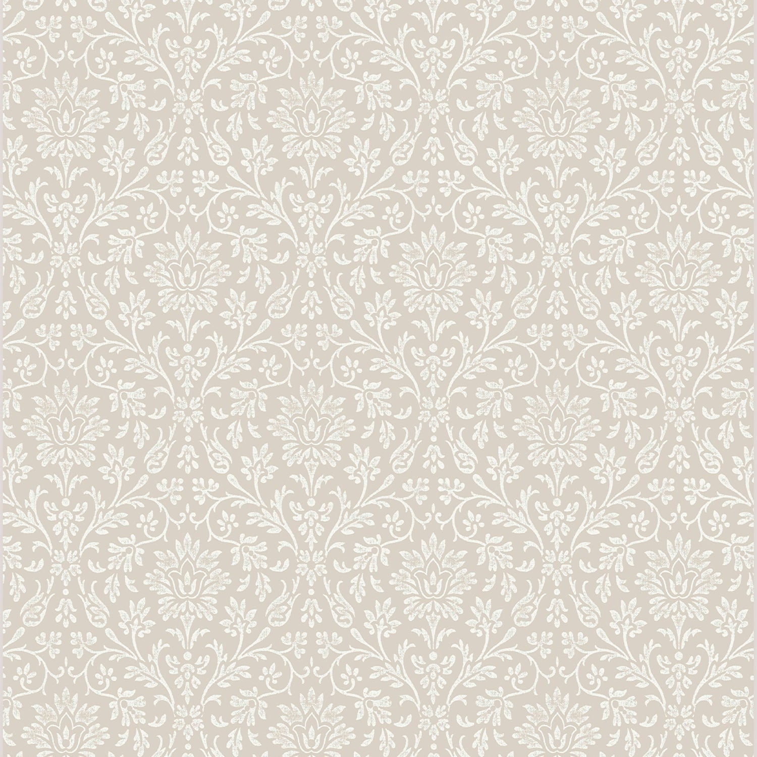 Laura Ashley Annecy Behang - Bloemen - 10mx52cm - Grijs