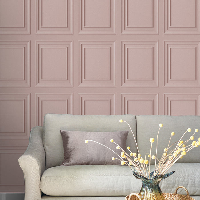 Laura Ashley Redbrook Wood Panel Behang - Houten Panelen - 10mx52cm -
