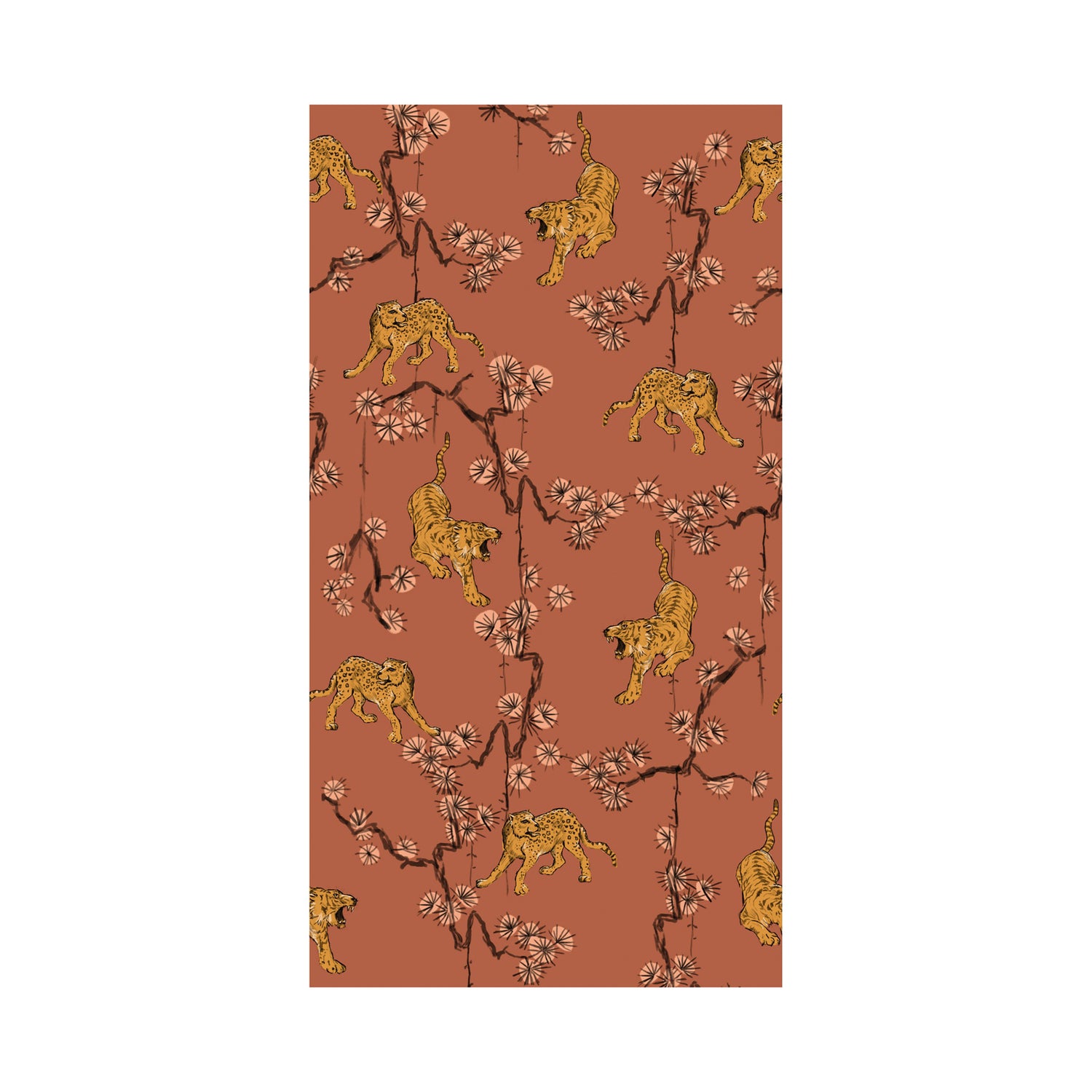 Stapelgoed Fotobehang | Panter Pink - Roze - 280x150cm