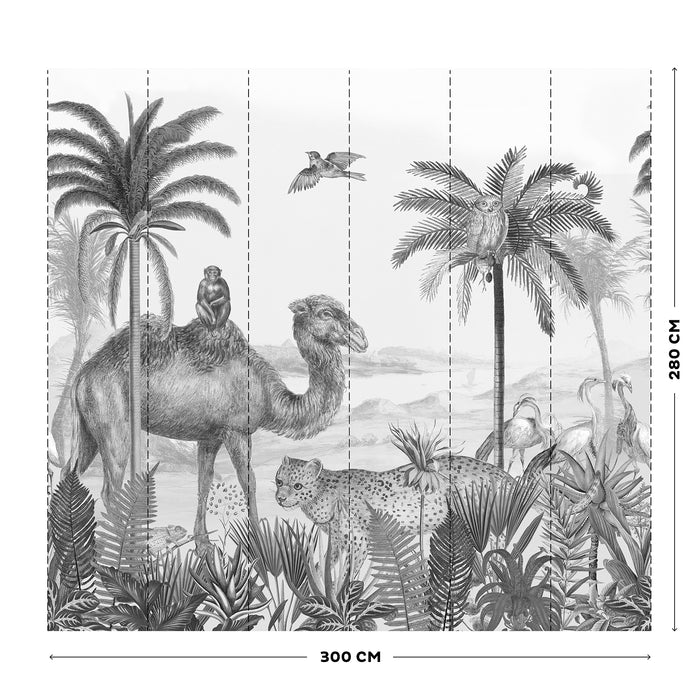 Art for the Home Fotobehang - Safari - 280x300 cm