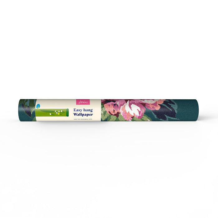 Joules vliesbehang Invite Floral Peacock