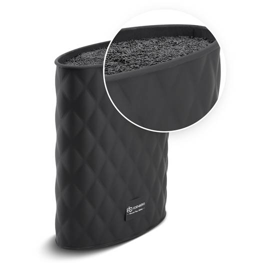 Edenberg Black Line - Universele Messenhouder - Ø 17 cm - Zwart