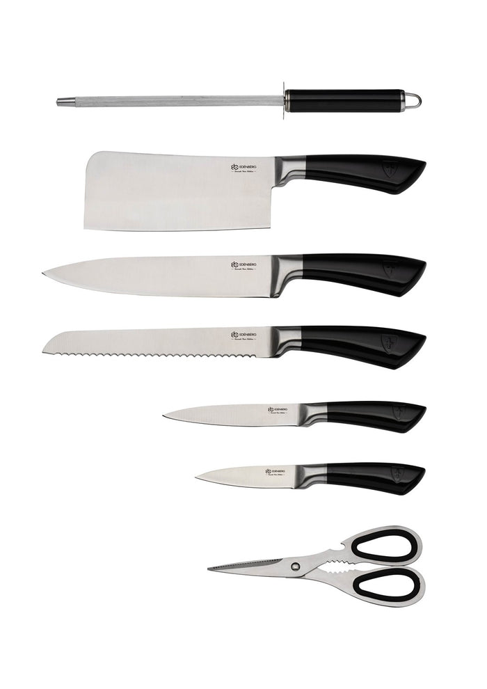 Edenberg Black Line - Messenset met Luxe Messenhouder - 8 delig
