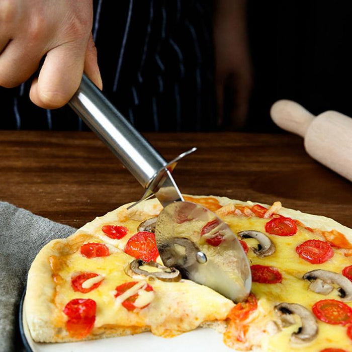 Krumble Pizza snijder RVS - Staal