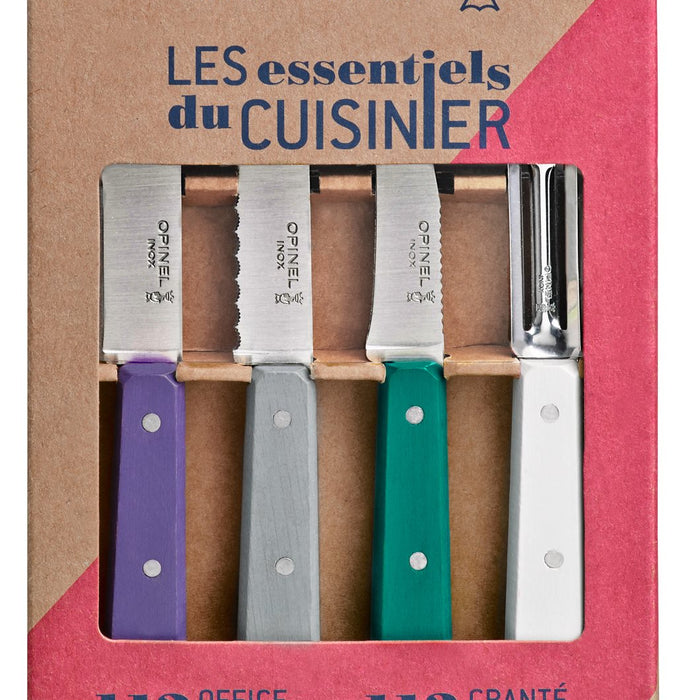 Opinel - Messenset Art Deco, 4-delig - Opinel