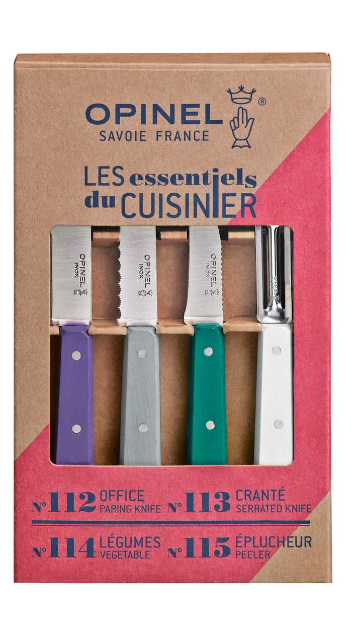 Opinel - Messenset Art Deco, 4-delig - Opinel