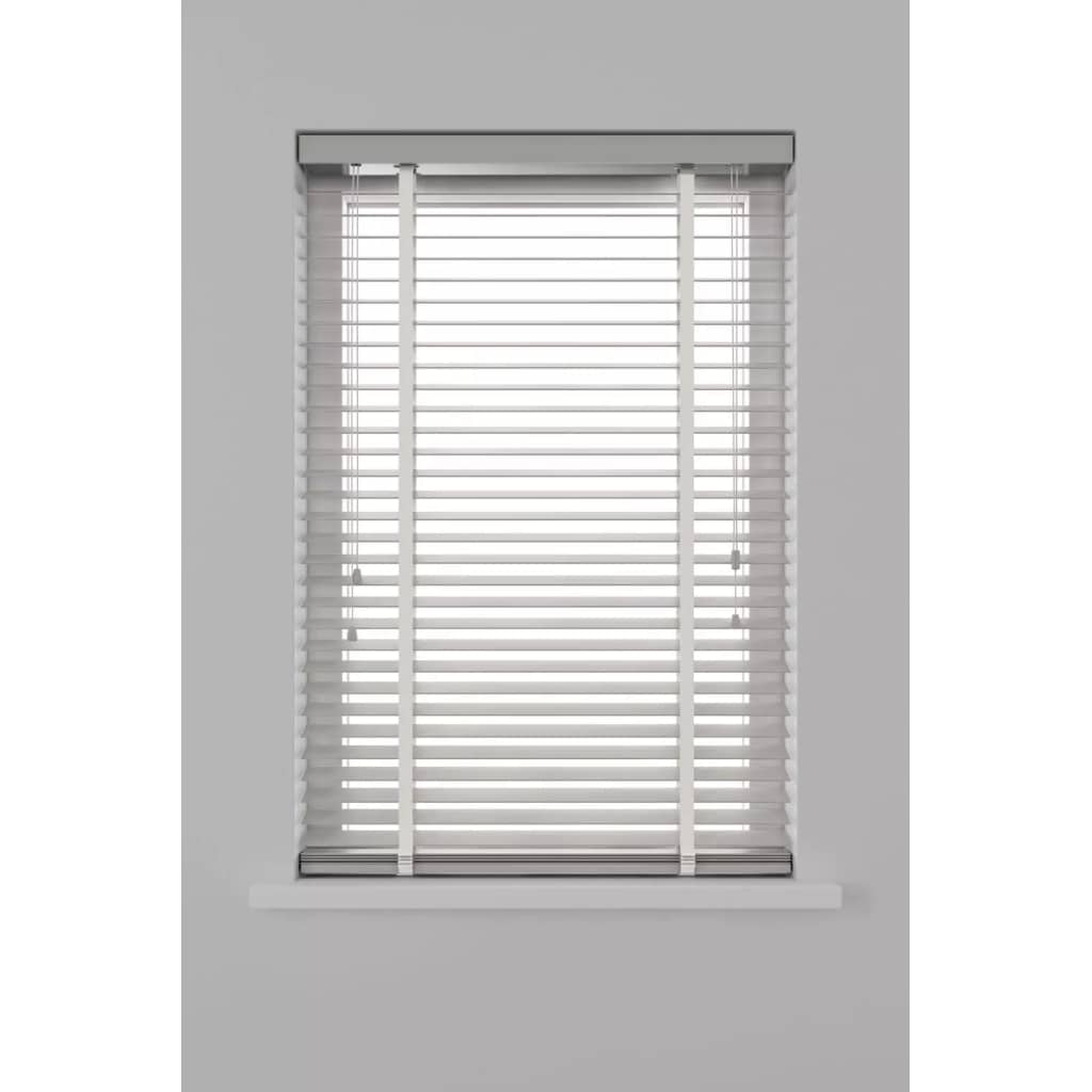 Decosol Horizontale jaloezie hout 50mm wit 120 x 180cm