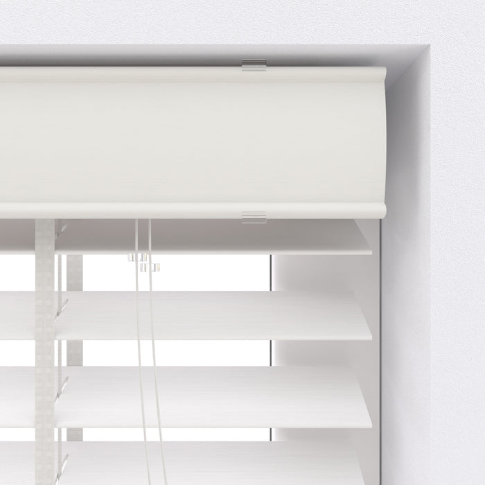 Bamboe Houten Jaloezie Easy 50 mm White 105 x 175