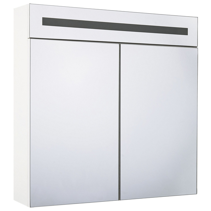 Beliani - JARAMILLO - Badkamermeubel - Wit - Multiplex