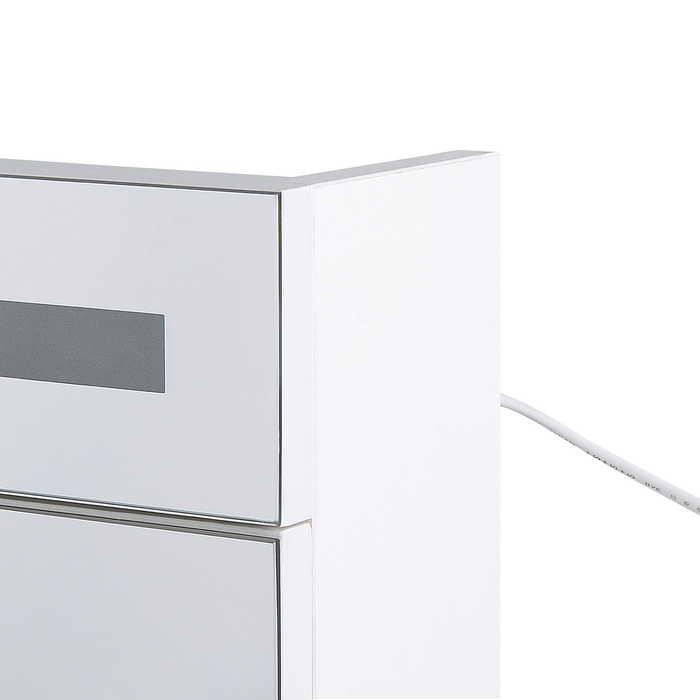 Beliani - JARAMILLO - Badkamermeubel - Wit - Multiplex