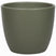 Floran Plantenpot - groen - mat - keramiek - 25 x 22 cm