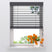 Kunststof Jaloezie - 50 mm - Easy Anthracite - 105x130 cm