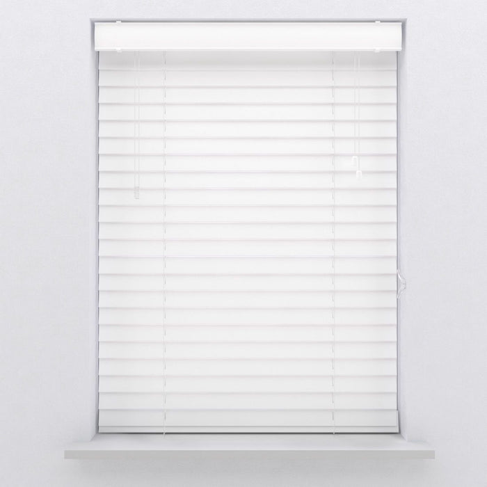 Kunststof Jaloezie - 50 mm - Easy White - 90 x 240