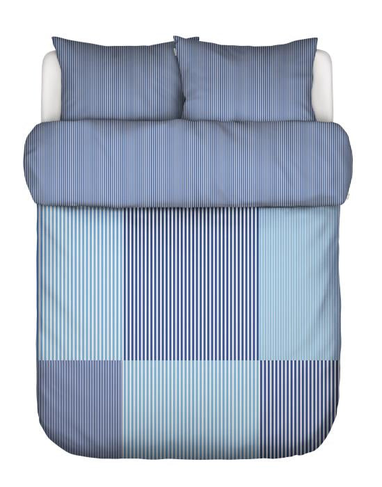 Marc O'Polo Ellan Dekbedovertrek Cool Cobalt 200 x 220 cm