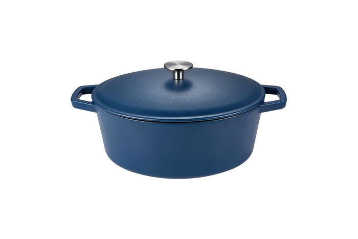 Buccan - Hamersley - Gietijzeren braadpan 29cm - Blauw