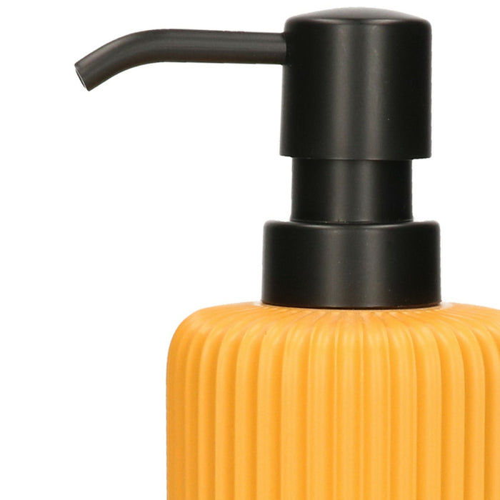 5Five Zeeppompje - kunststeen - geel - 270 ml - zeepdispenser