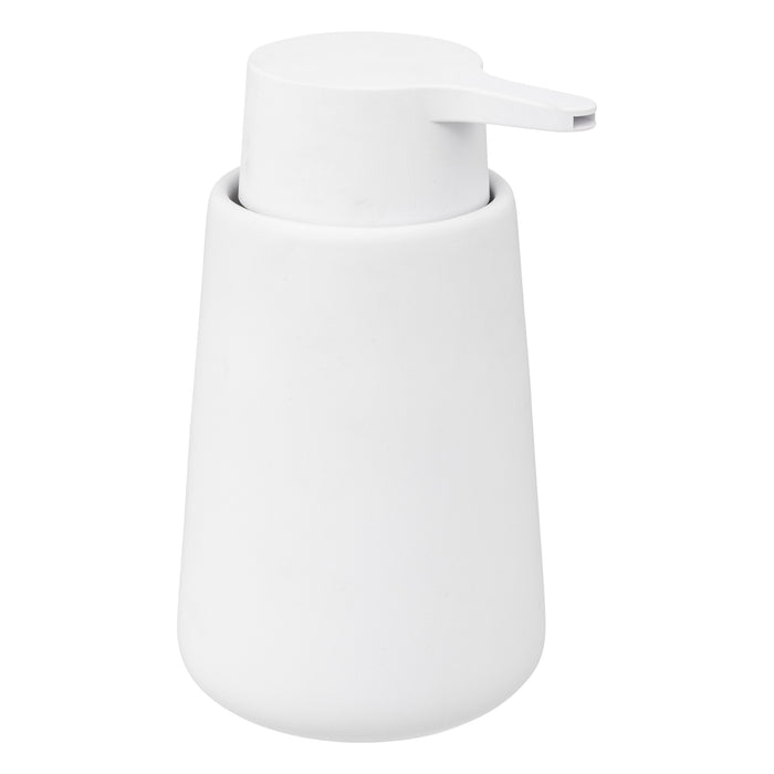 5Five Zeeppompje - keramiek - wit - 250 ml - zeepdispenser