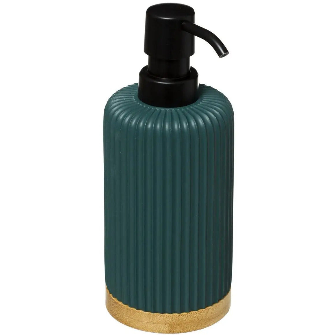 5Five Zeeppompje van kunststeen - groen - 270 ml - zeepdispenser