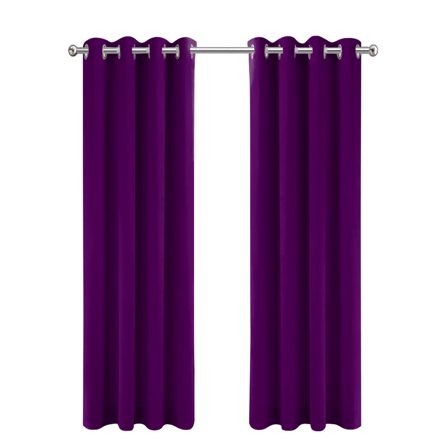 LW Collection Kant en klaar gordijnen paars 140x225cm