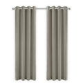 LW Collection Kant en klaar gordijnen taupe 140x270cm