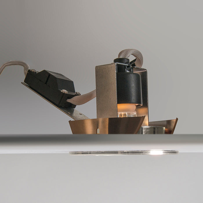 QAZQA Set van 10 inbouwspots kantelbaar aluminium - Cisco