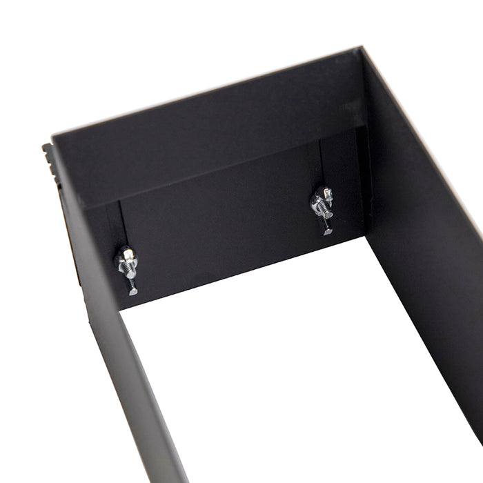 QAZQA Inbouwspot zwart GU10 AR70 trimless 3-lichts - Oneon