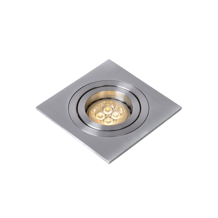 Lucide TUBE Inbouwspot - Mat chroom